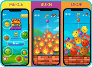 Fruit Merge iOS game